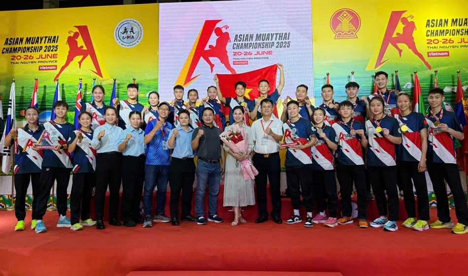 Việt Nam dẫn đầu Giải vô địch Muay châu Á năm 2025 - Ảnh 1.