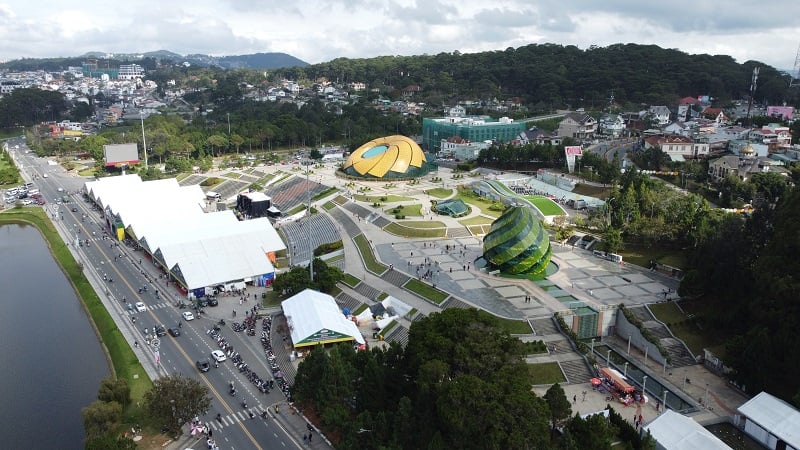 Ciudad de Da Lat, provincia de Lam Dong. Foto: Linh Dan