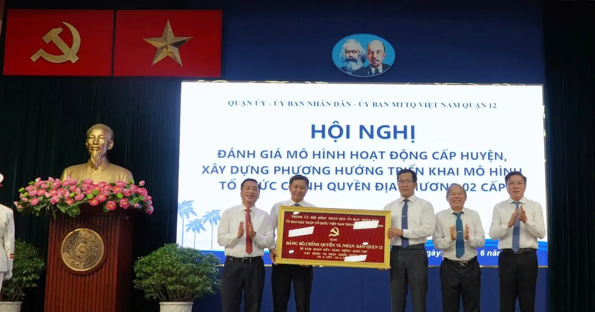 5 phường mới ở quận 12 đoàn kết, đổi mới để phục vụ người dân tốt hơn