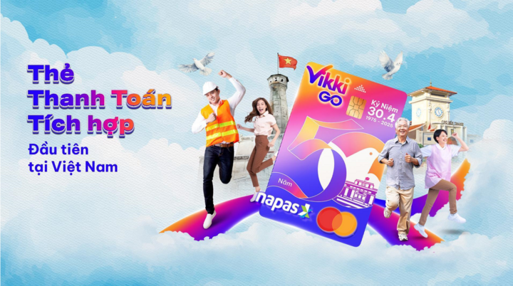 The first integrated Payment Card in Vietnam - VikkiGO.