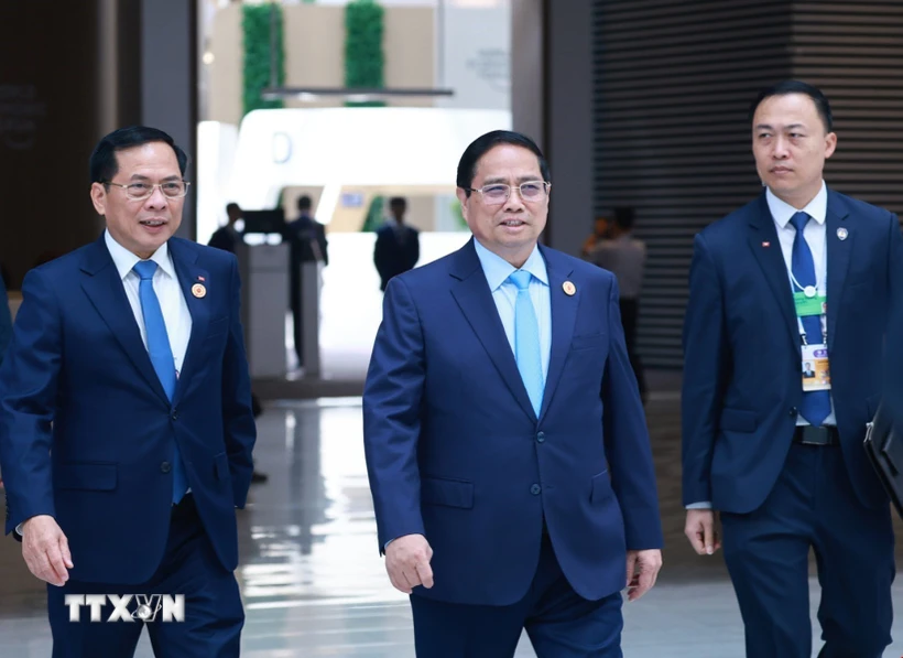 Thủ tướng Phạm Minh Chính dự Phiên khai mạc toàn thể Hội nghị WEF Thiên Tân 2025