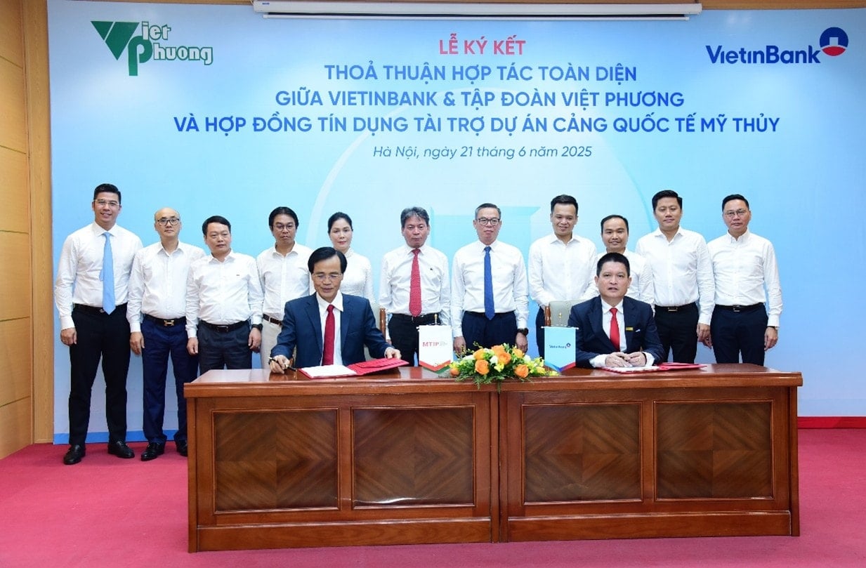 VietinBank và Công ty Cổ phần Tập đoàn Đầu tư Việt Phương hợp tác toàn diện