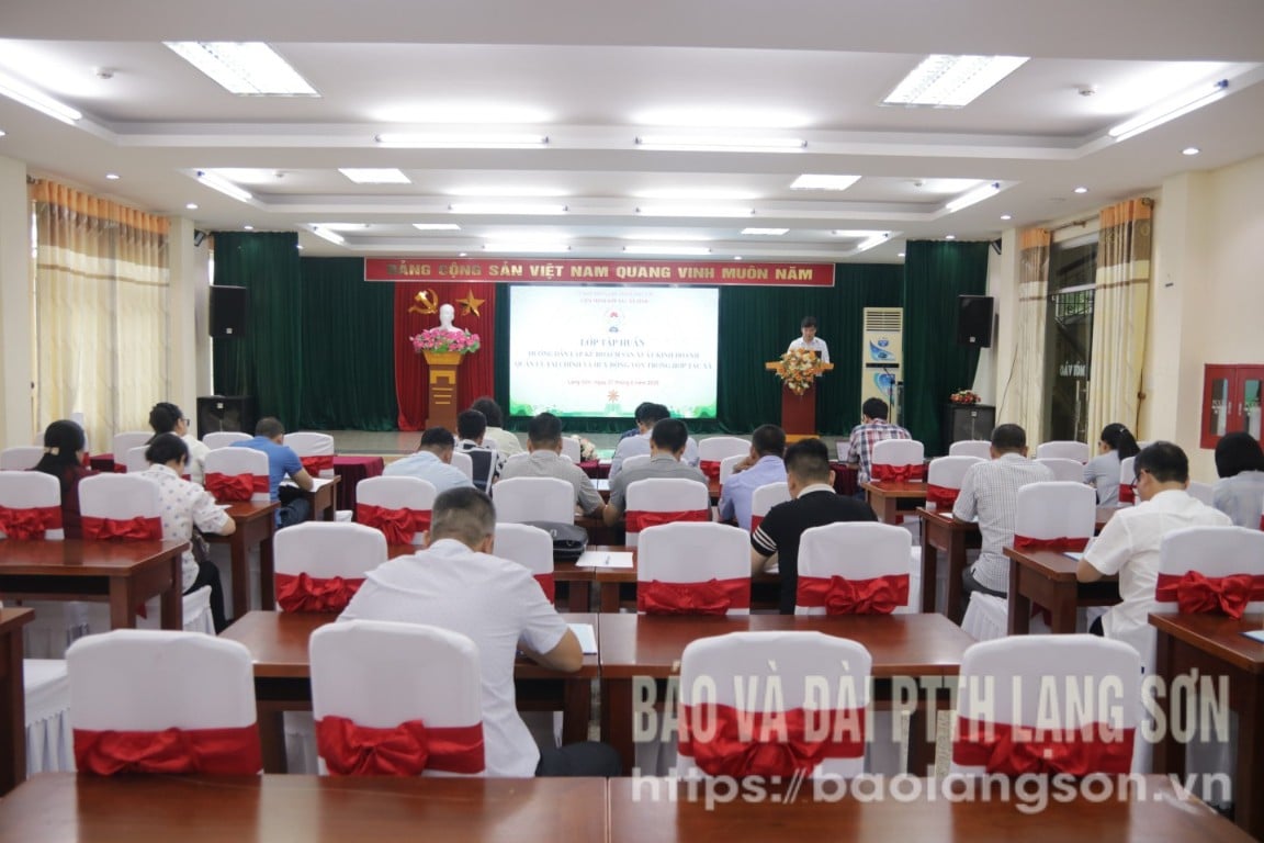 Training class scene