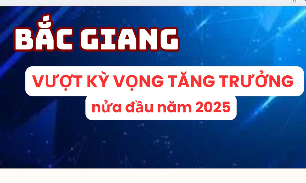 Bac Giang: Übertrifft die Wachstumserwartungen im ersten Halbjahr 2025