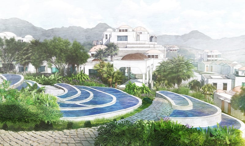 Sun Group khởi công Tổ hợp nghỉ dưỡng khoáng nóng quy mô hơn 21.000 tỷ đồng tại Hòa Bình