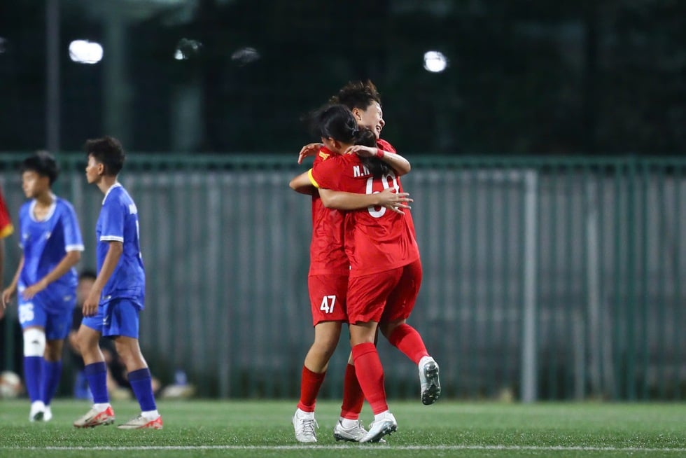 U.16 Hà Nội vô địch lượt đi giải vô địch U.16 nữ quốc gia 2025- Ảnh 4.