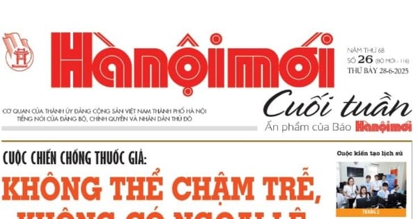 Đón đọc Hànộimới cuối tuần số 26