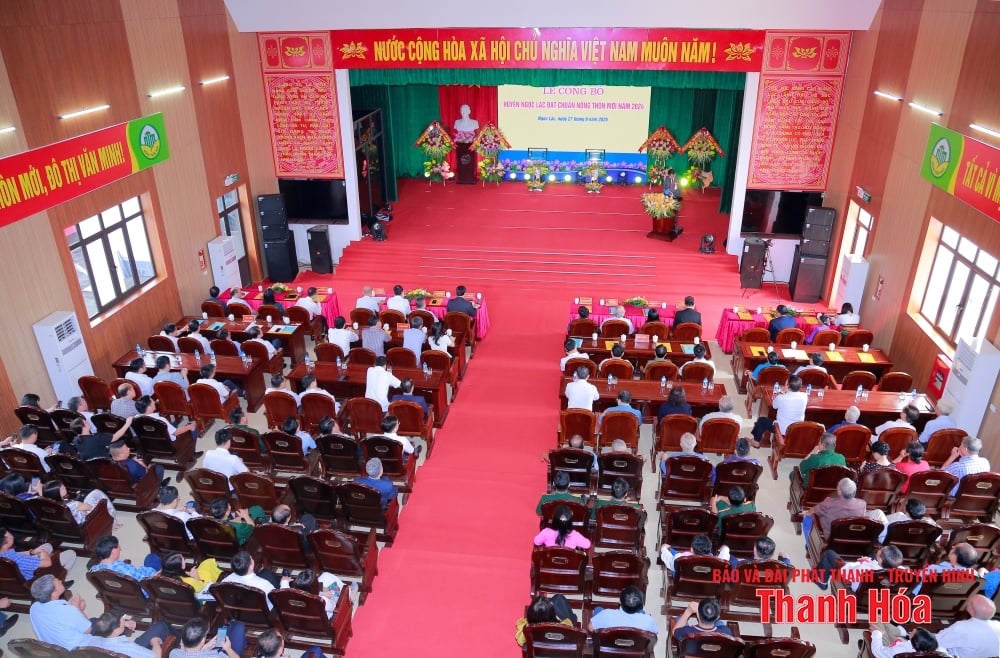 Ngọc Lặc đạt chuẩn nông thôn mới: Nền tảng để các xã mới tiếp tục nâng tầm diện mạo