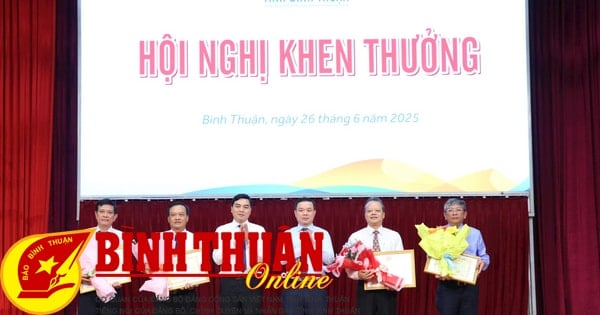 Biểu dương các tổ chức, cá nhân có đóng góp tích cực trong quá trình phát triển của tỉnh