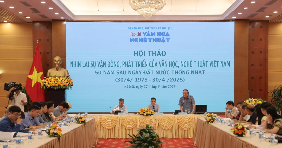50 năm văn học - nghệ thuật bắt nhịp cùng thời đại