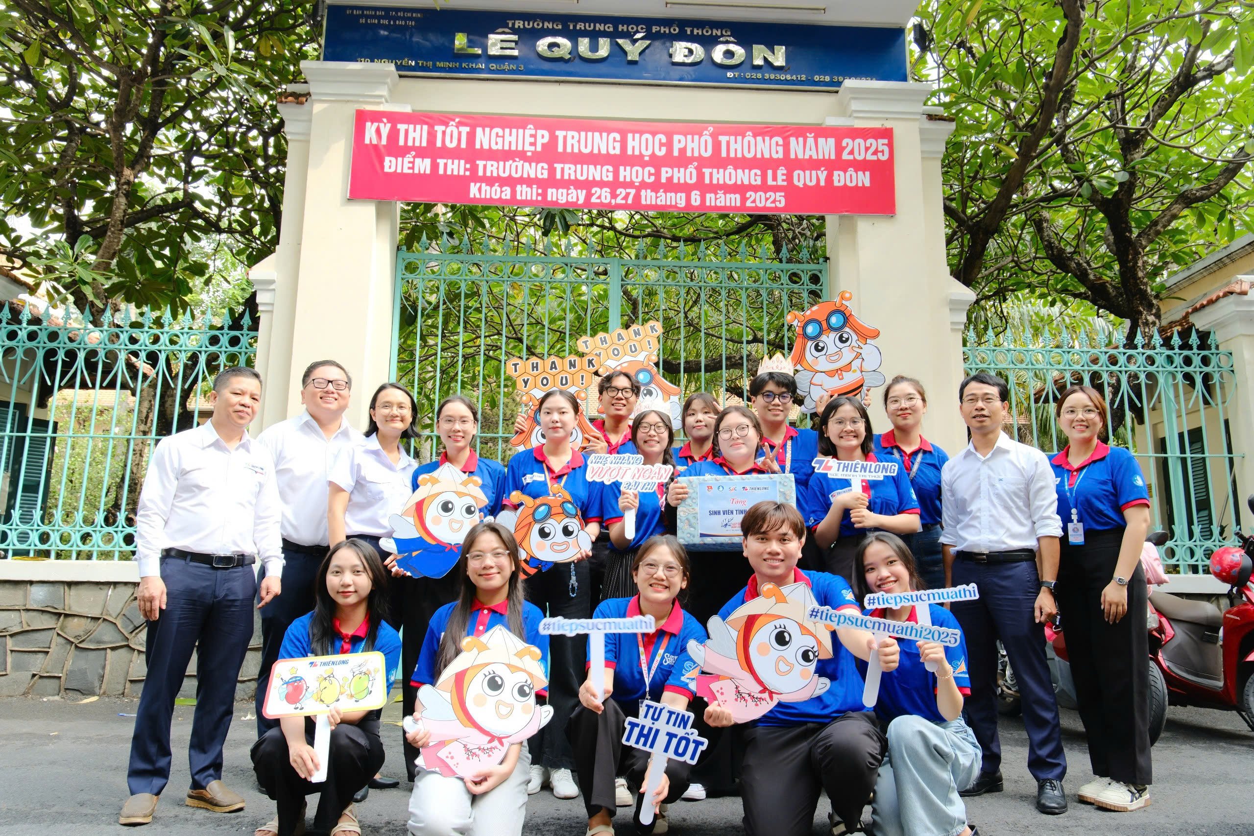 Thi tốt nghiệp THPT 2025: Động viên chiến sĩ tiếp sức mùa thi - Ảnh 1.