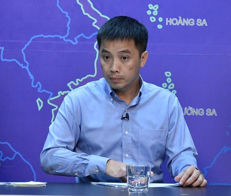 TS. Đậu Anh Tuấn: Những giải pháp trong Nghị quyết 68 đang hướng tới việc tạo lập nguồn vốn cho khu vực doanh nghiệp tư nhân, đặc biệt là khu vực sản xuất, DNNVV và những lĩnh vực được khuyến khích như chuyển đổi xanh - Ảnh: VGP/Dương Tuấn