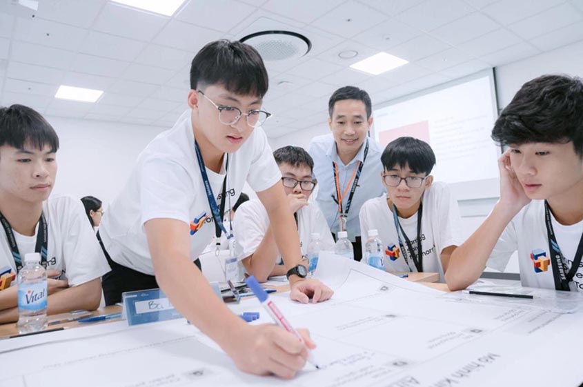 កន្លែងលេងបច្ចេកវិទ្យា Samsung Solve for Tomorrow