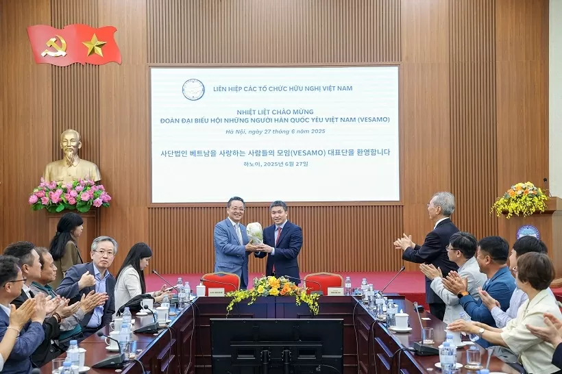 Chuyến thăm ý nghĩa của Hội những người Hàn Quốc yêu Việt Nam
