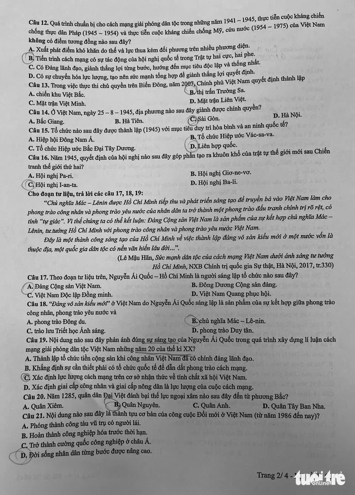 môn lịch sử - Ảnh 3.