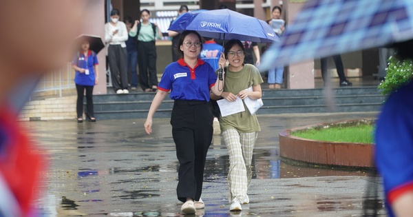 Kết thúc bài thi tiếng Anh, thí sinh tự do phấn khởi "ẵm" trên 8 điểm
