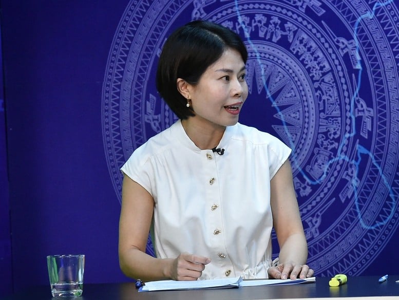 Bà Nguyễn Bảo Thanh Vân, Phó Tổng Giám đốc Ngân hàng Công thương Việt Nam (VietinBank) khẳng định vai trò của công nghệ trong nâng cao chất lượng dịch vụ tài chính và hỗ trợ doanh nghiệp SME tiếp cận vốn hiệu quả - Ảnh: VGP/Dương Tuấn