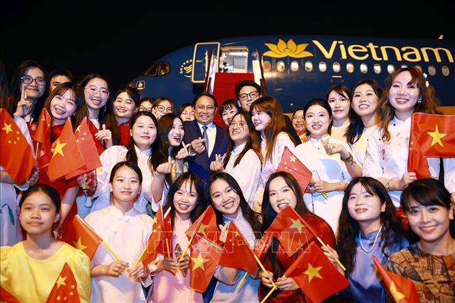 នាយករដ្ឋមន្ត្រី Pham Minh Chinh បញ្ចប់ដំណើរទស្សនកិច្ចការងារនៅប្រទេសចិន