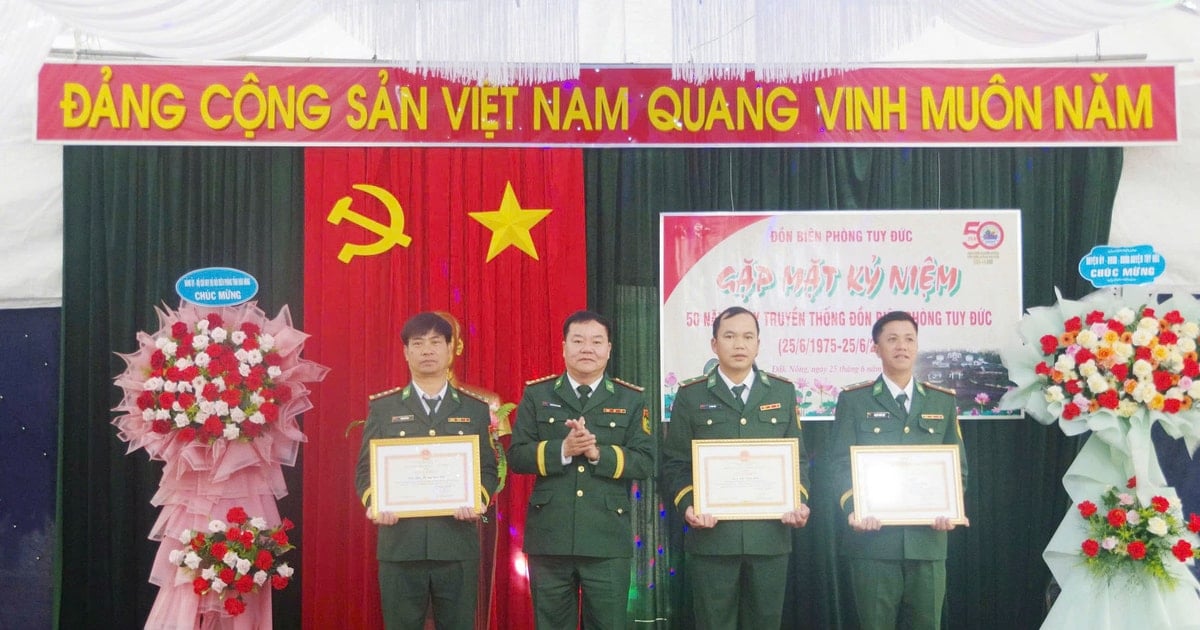 Đồn Biên phòng Tuy Đức 50 năm bảo vệ biên cương