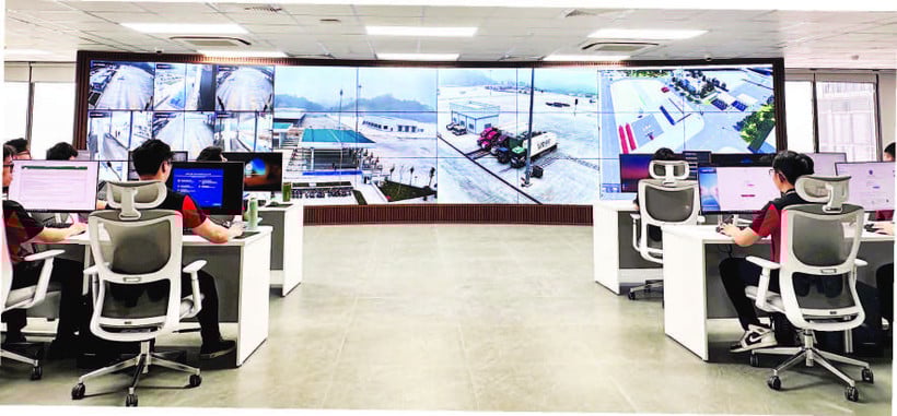 Trung tâm điều hành NOC, Công viên Logistics Viettel Lạng Sơn.