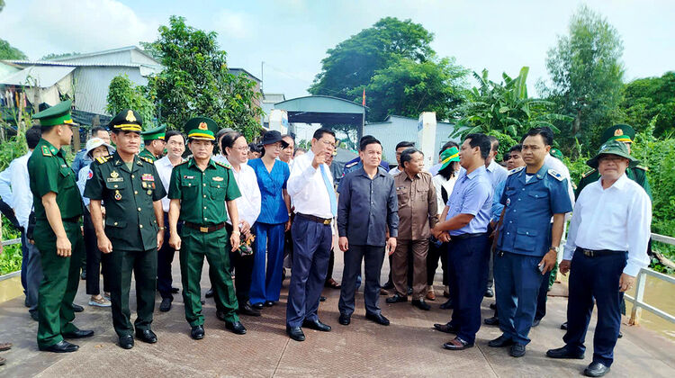 Lợi thế biên giới khi mở Cửa khẩu phụ Khánh An - Prek Chrey