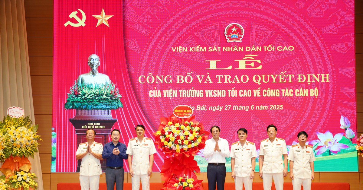 Bổ nhiệm lãnh đạo Viện KSND tỉnh Lào Cai mới