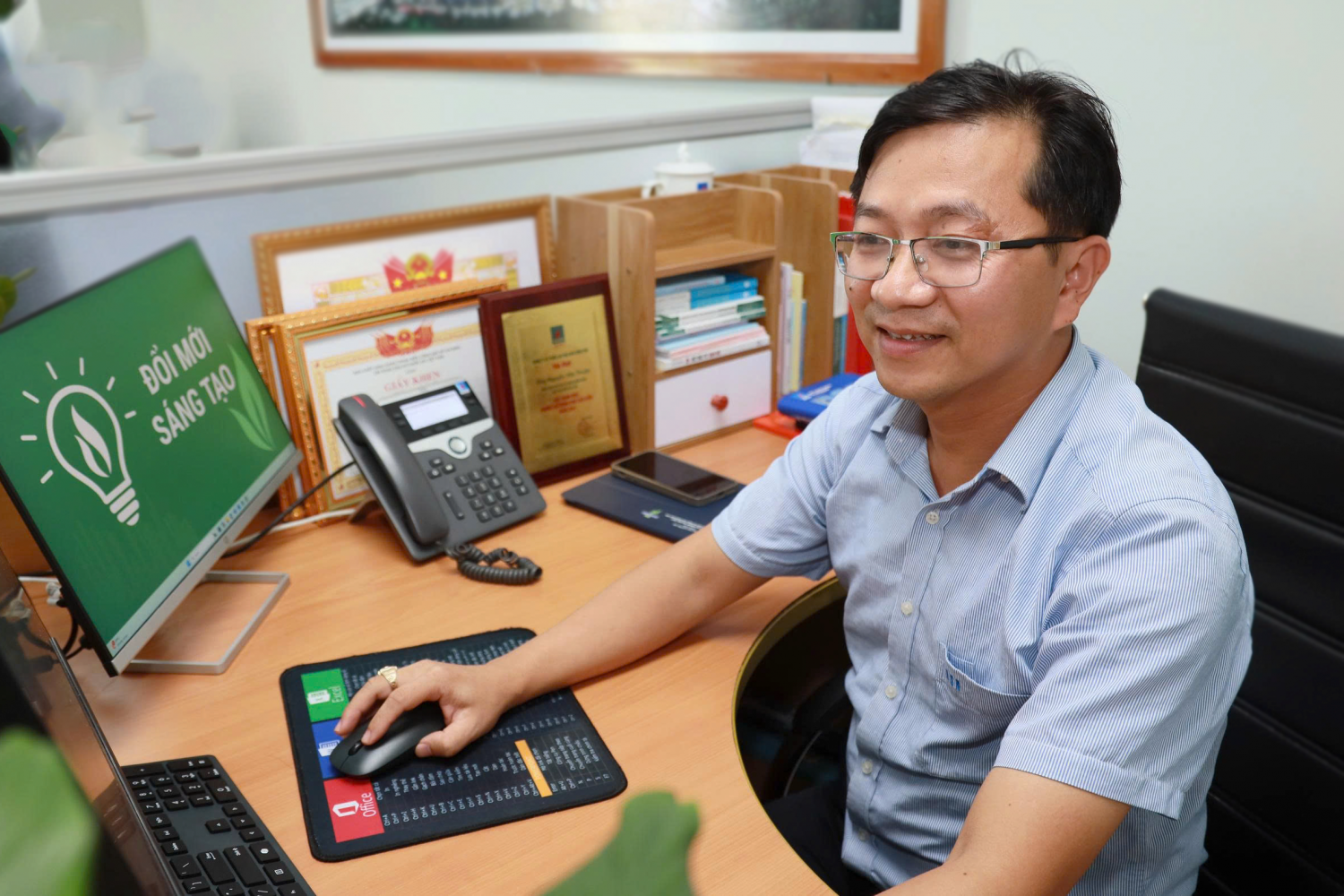 คุณเหงียน วัน ทวน หัวหน้าทีมวางแผนทั่วไป ฝ่ายปฏิบัติการผลิต (BSR)