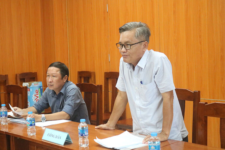 Thanh tra tỉnh đối thoại giải quyết khiếu nại của 5 công dân