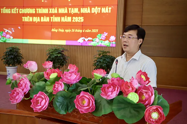 Bí thư Đồng Tháp: Sau xóa nhà tạm sẽ hỗ trợ sinh kế hướng tới không còn hộ nghèo ảnh 2