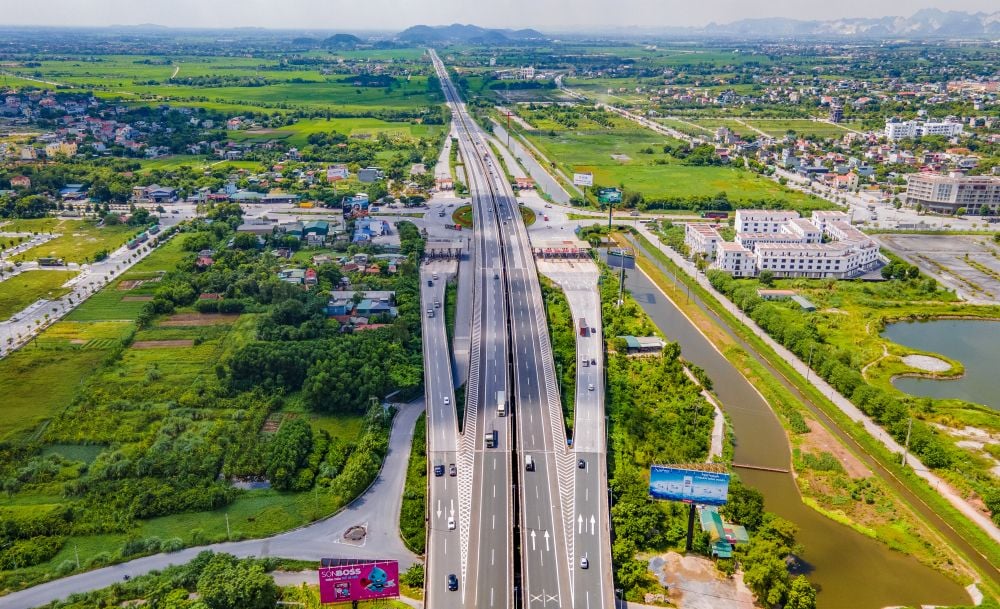 ส่วนหนึ่งของทางด่วน Cau Gie - Ninh Binh ที่ VEC ลงทุน