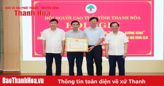 Đẩy mạnh phong trào thi đua yêu nước “Tuổi cao - Gương sáng”