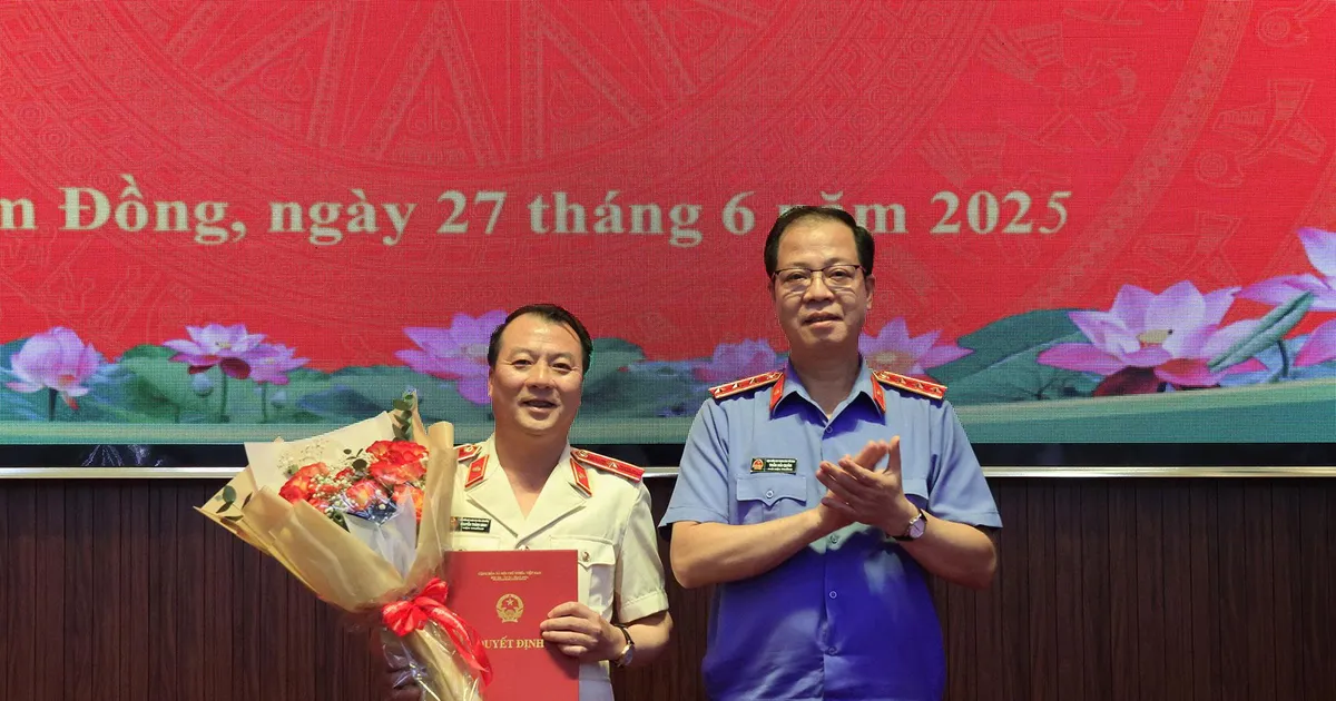 Bổ nhiệm ông Nguyễn Thành Minh làm Viện trưởng Viện KSND tỉnh Lâm Đồng (mới)