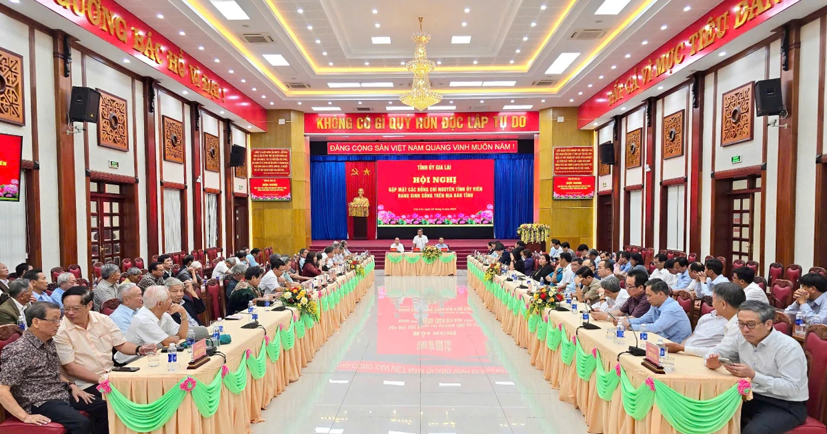 Gia Lai: Gặp mặt các đồng chí nguyên Tỉnh ủy viên đang sinh sống trên địa bàn tỉnh