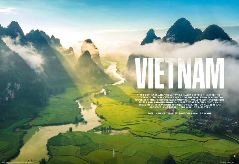 Trang số 66 bắt đầu hành trình khám phá Việt Nam trong ấn phẩm.