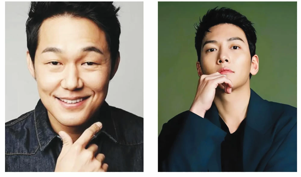 Park Sung Woong (trái) và Ji Chang Wook.