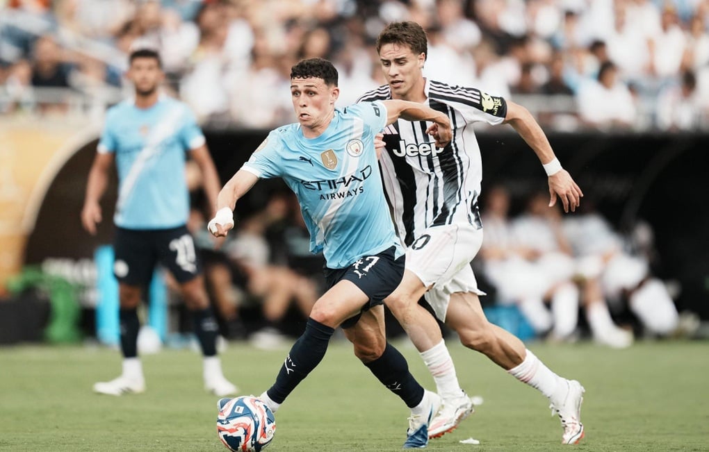 Man City thắng tưng bừng 5-2 trước Juventus - 1