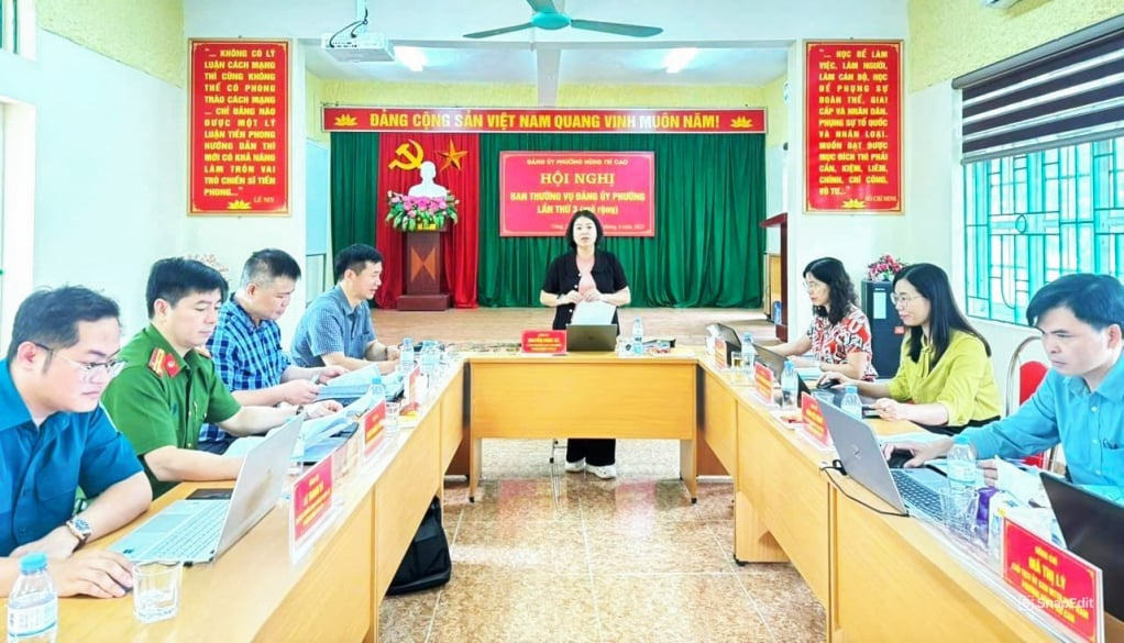 Phường Nùng Trí Cao triển khai các nhiệm vụ sẵn sàng bước vào vận hành chính thức.