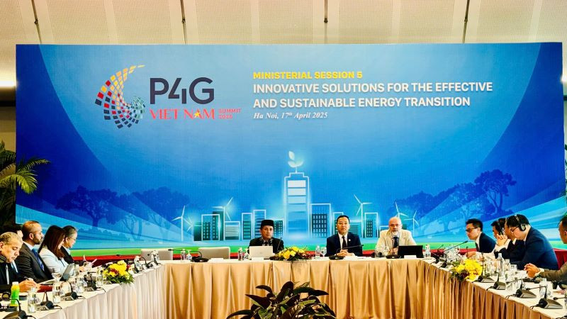 The 5th discussion session within the framework of P4G 2025 in Hanoi, Vietnam. (Photo: HNV)