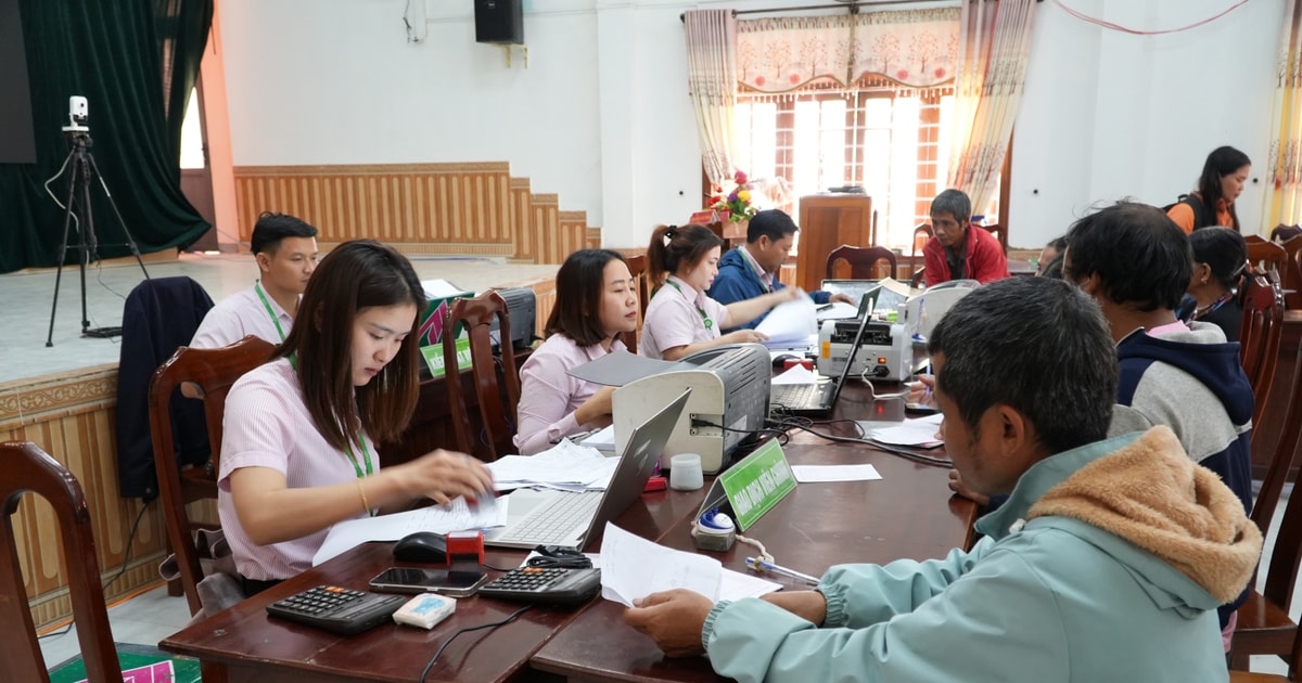 ឥណទានគោលនយោបាយឆ្នើមនៅ Tay Giang ឈានដល់ជាង 309 ពាន់លានដុង