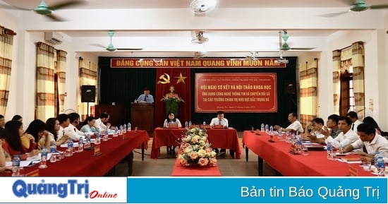 Hội thảo khoa học ứng dụng công nghệ thông tin, chuyển đổi số tại các trường chính trị