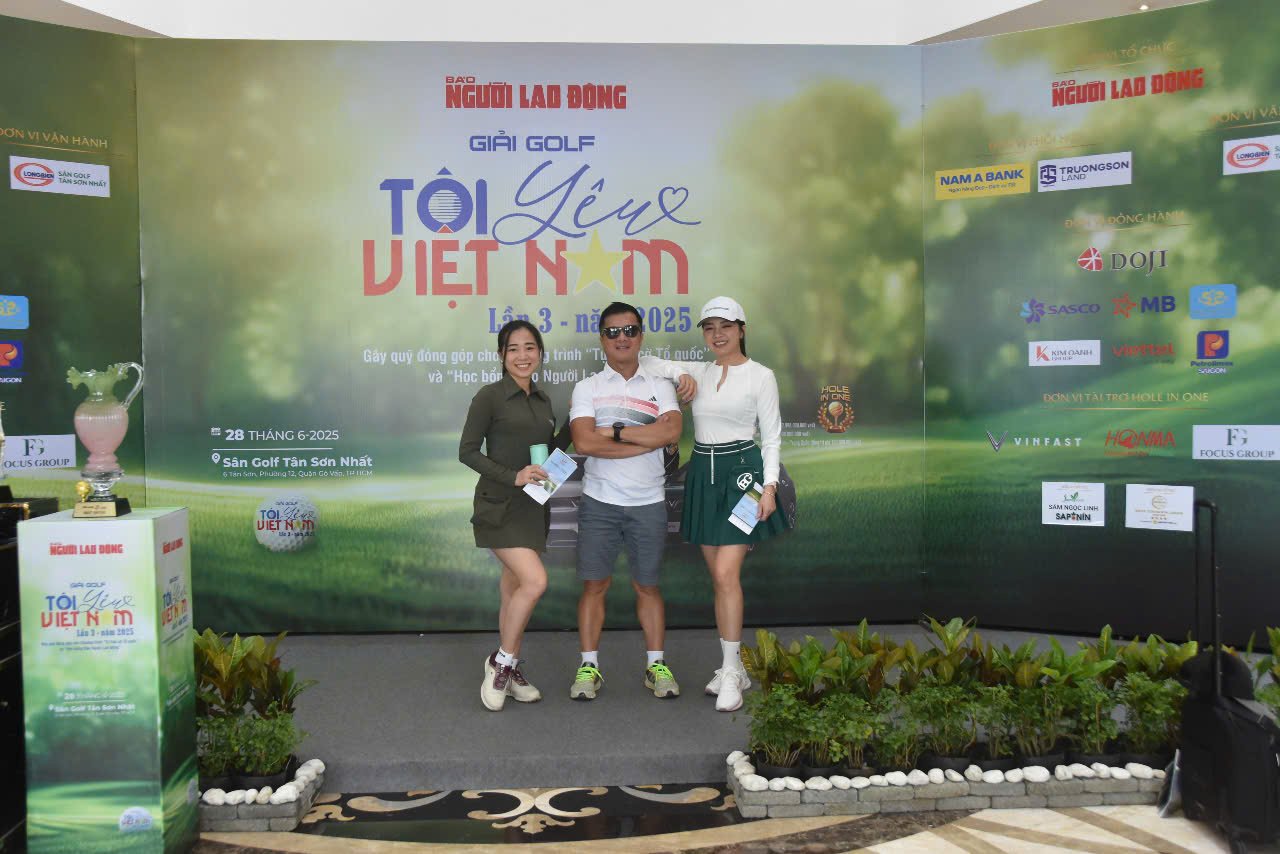 Toàn cảnh khai mạc Giải Golf "Tôi yêu Việt Nam" lần 3 - năm 2025- Ảnh 9.