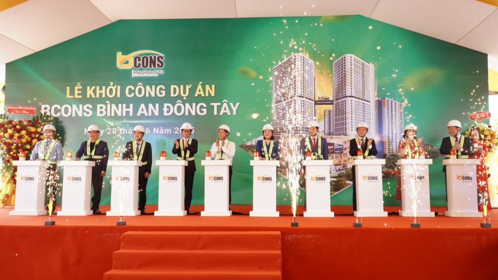 Bcons Binh An – Dong Tay project started, total investment capital of more than 6,500 billion VND