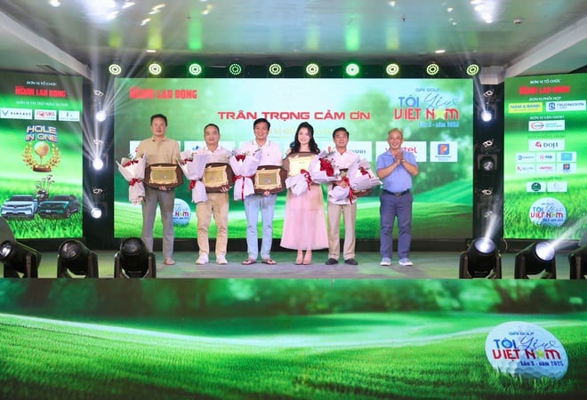 Lễ trao giải và bế mạc Giải Golf 