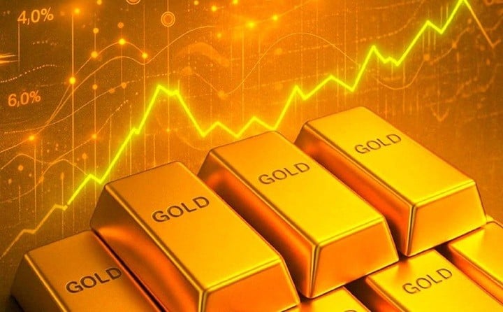 Domestic and world gold prices fell simultaneously today. (Illustration photo)