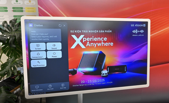 LG ra mắt loa di động xboom AI và màn hình đa năng StanbyME 2 tại Việt Nam - Ảnh 3.