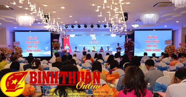 Đại hội Hiệp hội Doanh nghiệp tỉnh Bình Thuận nhiệm kỳ 2025 - 2030
