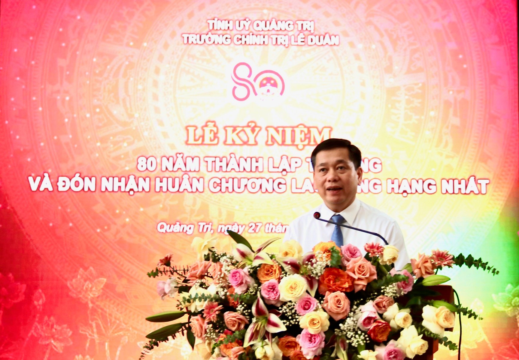 Trường Chính trị Lê Duẩn kỷ niệm 80 năm thành lập và đón nhận Huân chương Lao động hạng Nhất