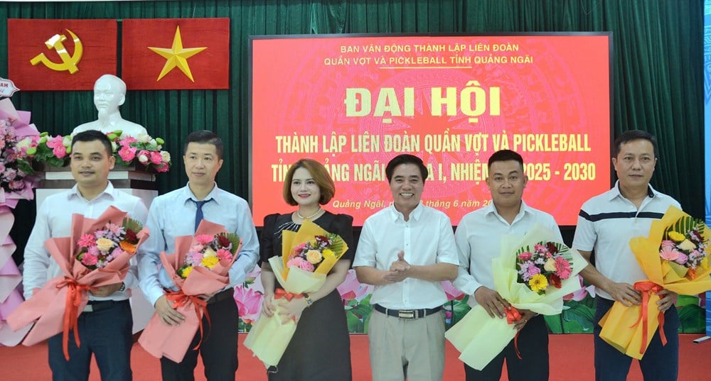 Gründung des Tennis- und Pickleballverbandes der Provinz Quang Ngai – Foto 4