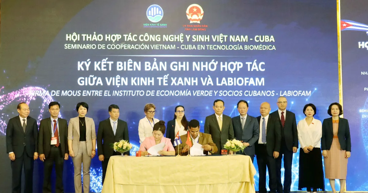 Thúc đẩy hợp tác công nghệ y sinh giữa Việt Nam – Cuba