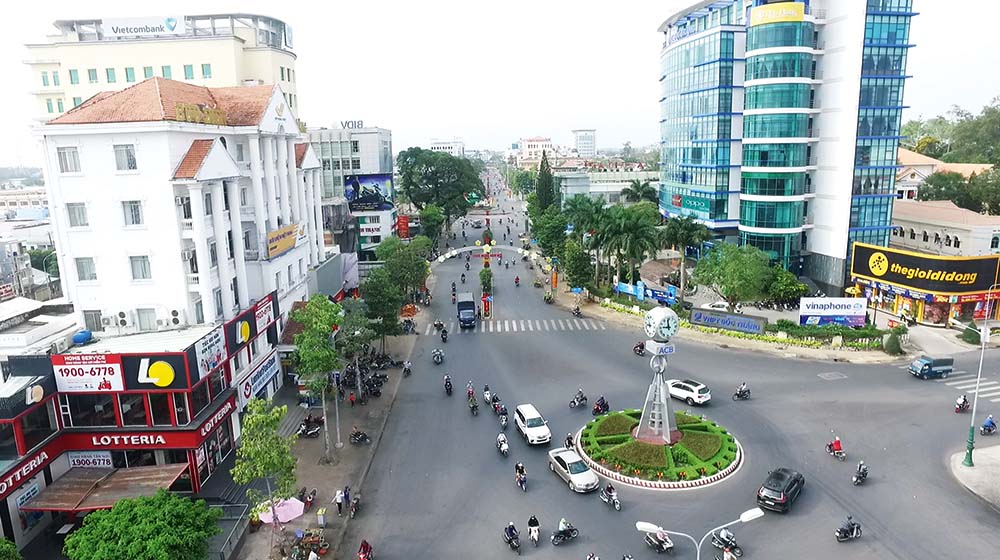 Soc Trang កំពុងផ្តោតលើដំណោះស្រាយសមកាលកម្មសម្រាប់ការអភិវឌ្ឍន៍សេដ្ឋកិច្ចសង្គម។ ក្នុងរូបថត៖ ជ្រុងមួយនៃទីក្រុង Soc Trang (ខេត្ត Soc Trang)